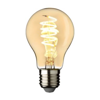 LAMPADINA SPIRALE LED VINTAGE A60 4W E27.