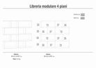 libreria-modulare-kit-150x38xh144cm-struttura-cemento-frontale-ossido-bianco
