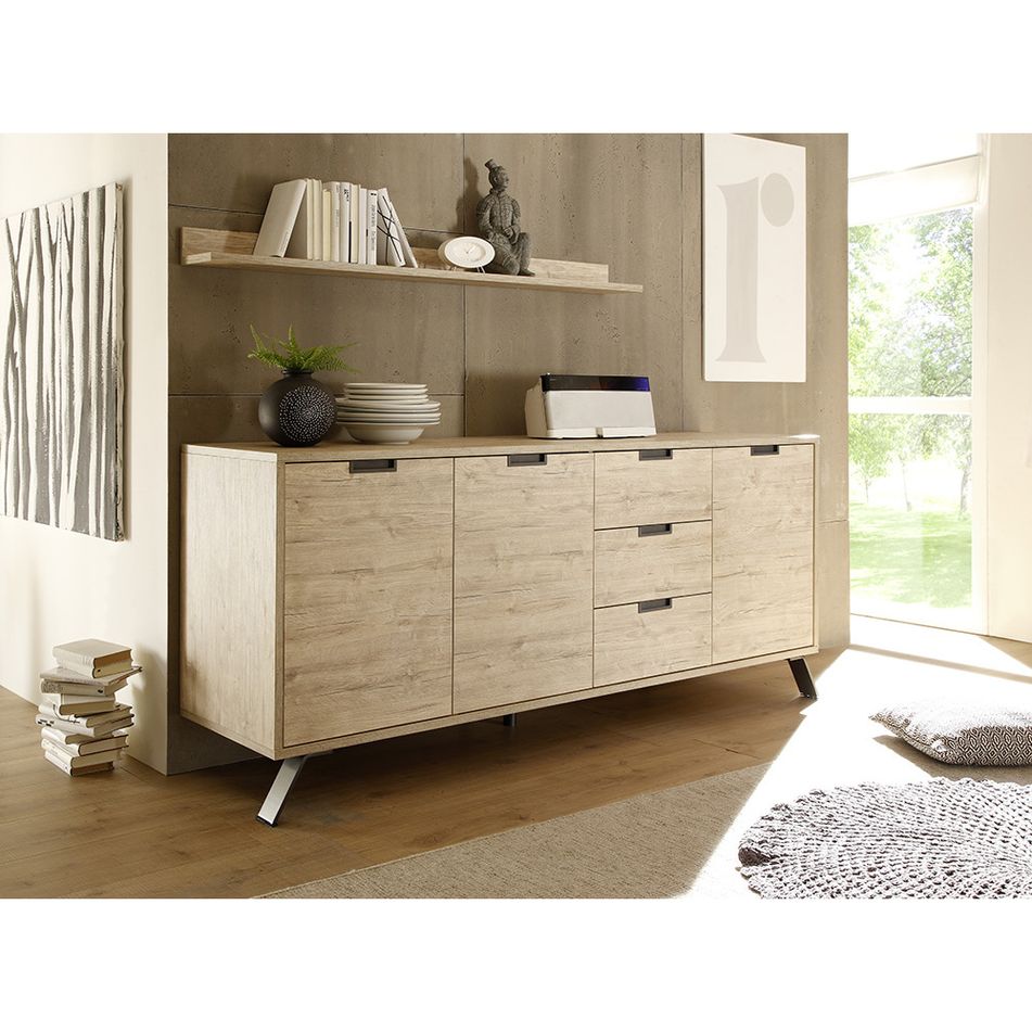 madia-palma-206x50xh85cm-rovere-sherwood-con-3-ant