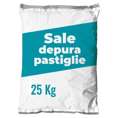 SALE IN PASTIGLIE 25KG PER DEPURAZIONE