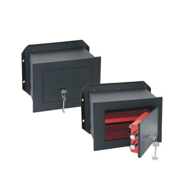 CASSAFORTE A MURO CON CHIAVE 28X20XH20CM