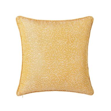 CUSCINO LOVING 20 45X45 CM GIALLO IN POLIESTERE