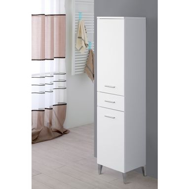 COLONNA 2 ANTE 35X34XH154CM BIANCO LUCIDO.