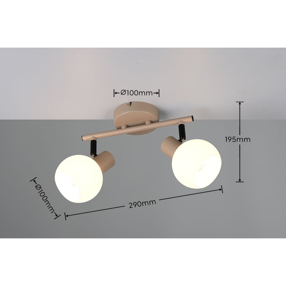barra-2-spot-e14-boba-25cm-beige-slash-vetri-bianchi
