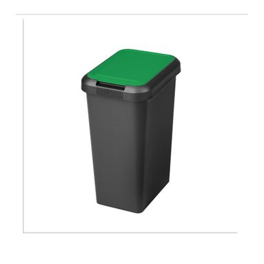 PATTUMIERA TOUCH-LIFT 25L 24,7X33XH47,7CM VERDE
