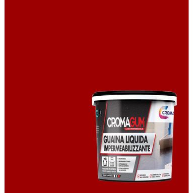 GUAINA LIQUIDA CROMAGUM 13L ROSSA.