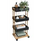 carrello-4-piani-40x30xh875cm-bamboo-slash-nero