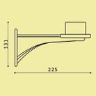 braccio-per-lampade-fino-a-300mm-colore-nero