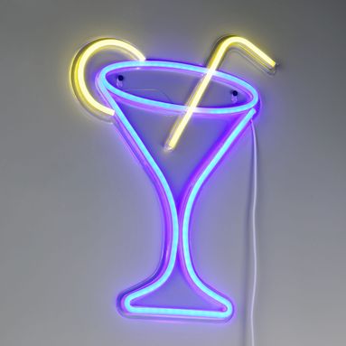 APPLIQUE LED CHEERS 5W H43CM COCKTAIL