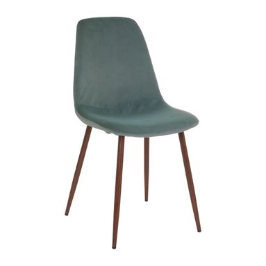 SEDIA ROKA 45X53XH87CM VERDE CELADON IN VELLUTO