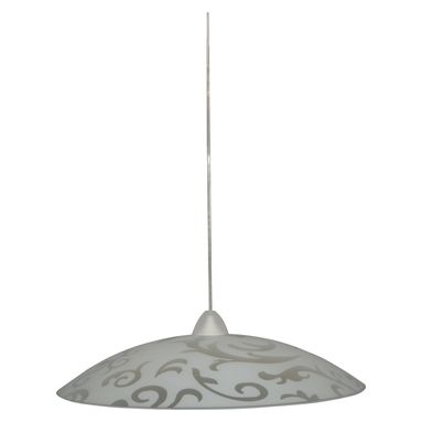 LAMPADARIO MELISSA E27 D.50CM E27 IN VETRO ALABAS