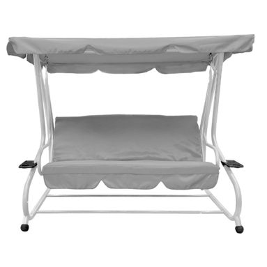 DONDOLO VALENCIA 3 POSTI 200X120XH164CM GRIGIO CON