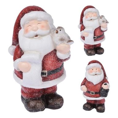 BABBO NATALE 19CM IN 2 MODELLI.