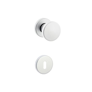 POMOLO TONDO C/QUADRO ARGENTO MM.46