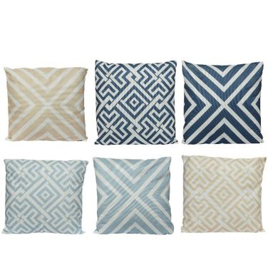 CUSCINO IN POLIESTERE STAMPATO 40X40CM CON FORME G