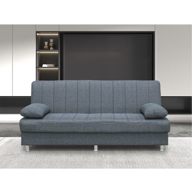 DIVANO WILLIAM 3 POSTI 190X88XH82CM GRIGIO.
