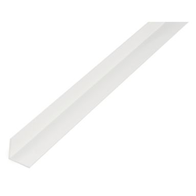 PROFILO ANGOLARE 25X25X1000MM PVC BIANCO