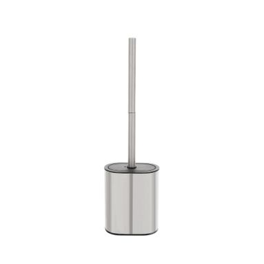 PORTASCOPINO CUPIDO 12X7XH41CM BIANCO/ACCIAIO