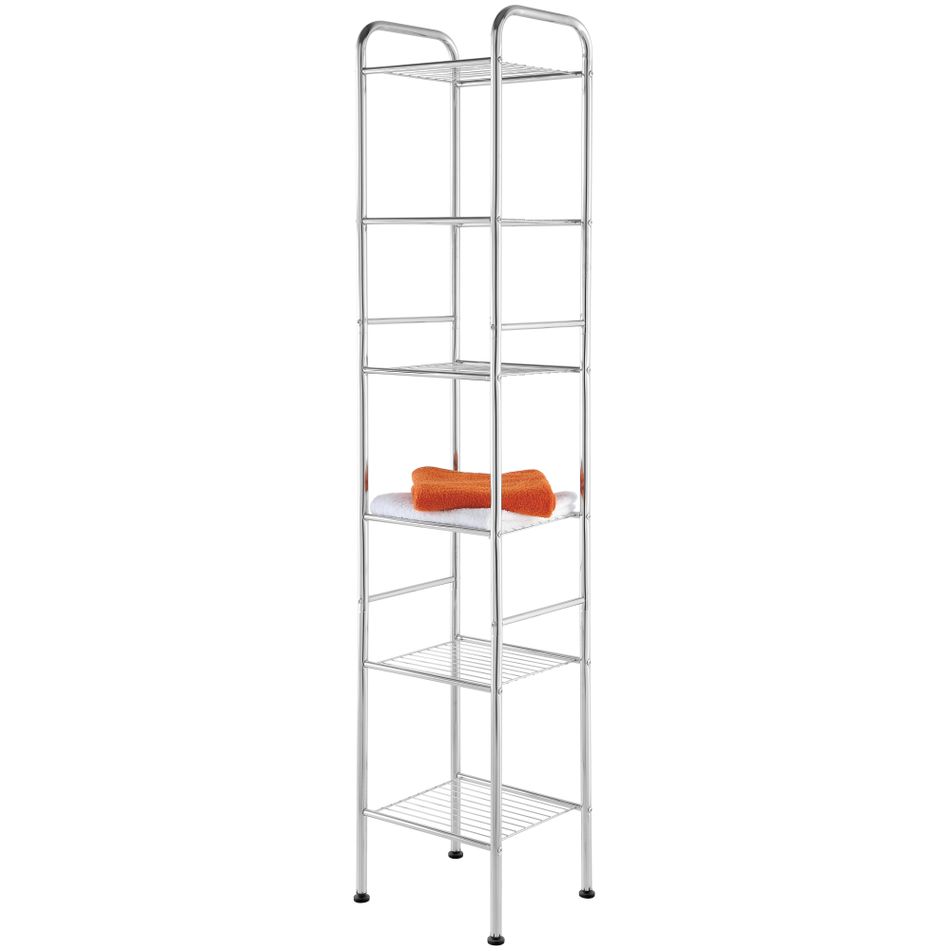 colonna-acciaio-cromato-multiuso-6p-cm-dot-32x28x170h