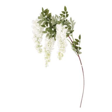 GLICINE DECORATIVA 105CM BIANCA