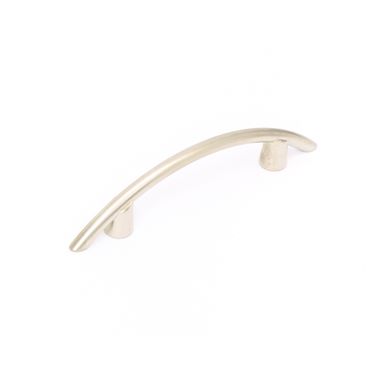 MANIGLIA IN METALLO MODERNA NICHEL 32MM TIPO D