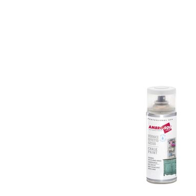 VERNICE EFFETTO GESSO 400ML BIANCO PURO SPRAY