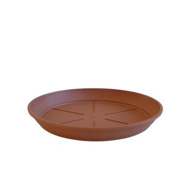 SOTTOVASO CRETA D.42XH4,5CM COLOR TERRACOTTA