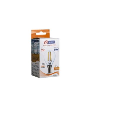 LAMPADA LED SFERA FILAMENTO P45 E14 7W 2700K 700LM