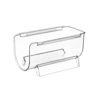 PORTABOTTIGLIE TRASPARENTE 27X12XH11CM PER FRIGO