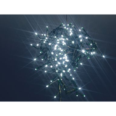 CATENA 100 MINILUCCIOLE LED 10M BIANCO FREDDO