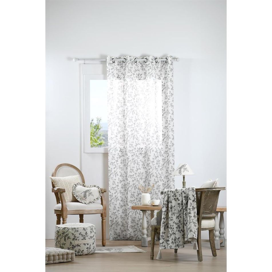 tenda-clarine-140x260cm-ecru-velata-poliestere