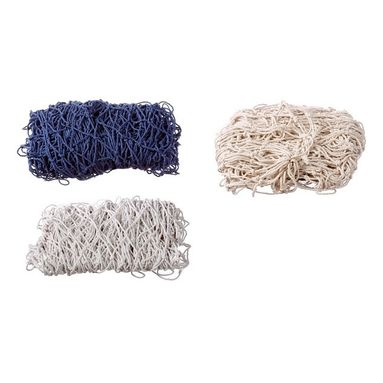 RETE DECORATIVA IN COTONE 100X200CM IN 3 COLORAZIO