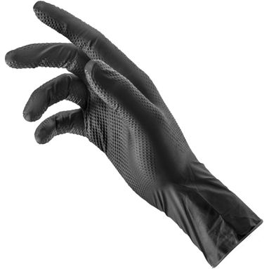 GUANTI GARAGE MONKEY 50PZ NITRILE NERI