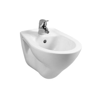 BIDET NORMUS IN CERAMICA BIANCA A PARETE