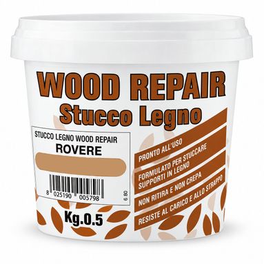 STUCCO PER LEGNO WOOD REPAIR 500GR ROVERE