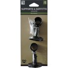 set-2-supporti-soffitto-basico-6cm-nero-argento