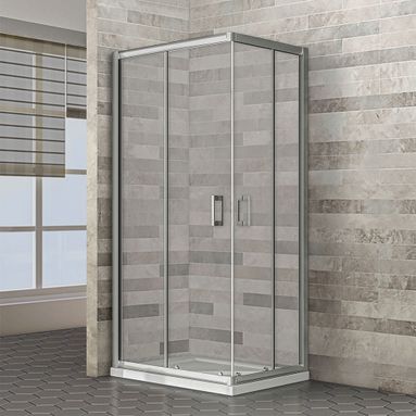 BOX DOCCIA EGO 77,5/78,5X77,5/78,5XH185CM TRASP.