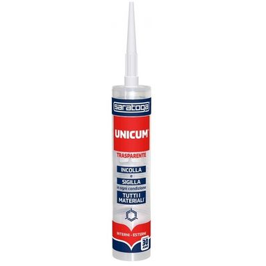 COLLA UNICUM 300GR TRASPARENTE CARTUCCIA.
