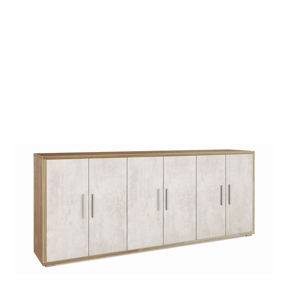 mobile-6-ante-kit-203x41xh84cm-struttura-noce-stelvio-frontale-ossido-bianco