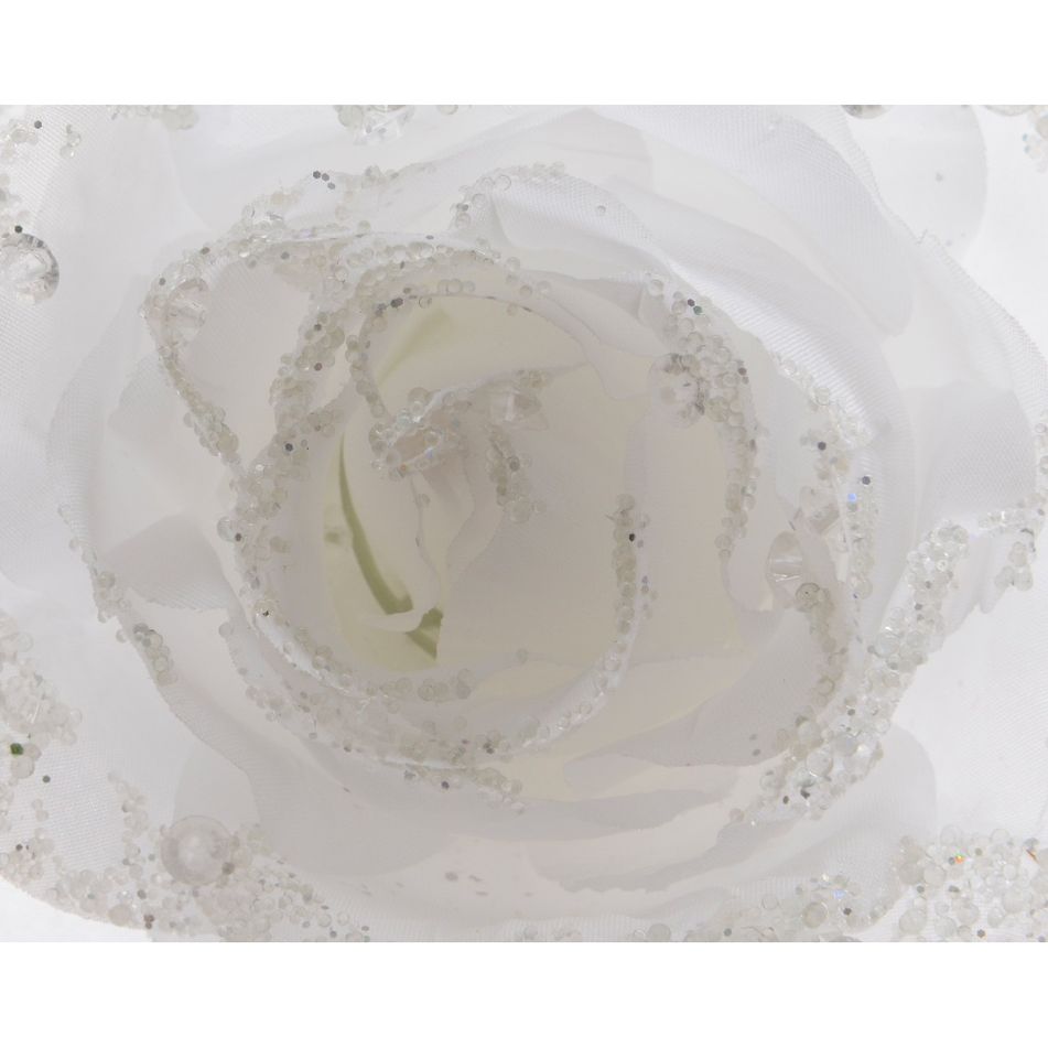 rosa-14cm-bianca-glitterata-con-clip