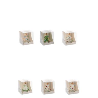 ALBERO 5,5XH6,5CM IN BOX 6 MODELLI..