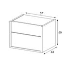 camera-da-letto-luna-effetto-legno-grigio-scuro-e-cemento-completa-di-letto-comodini-como-e-armadio-scorrevole-2-ante