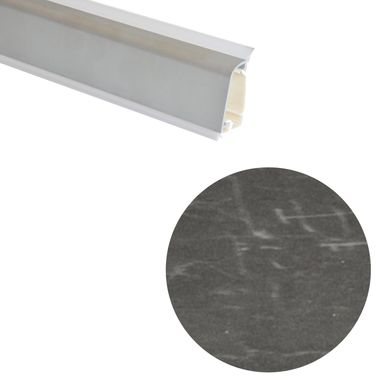ALZATINA TRAPEZOIDALE MARMO NERO VENATO 300CM