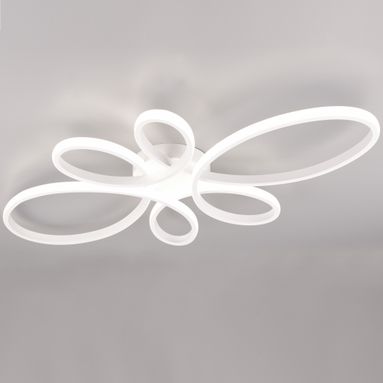 PLAFONIERA LED FLY 32W 83CM BIANCA REGOLABILE