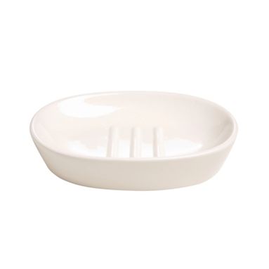 PORTASAPONE MAYA CERAMICA BIANCA