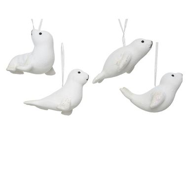 FOCA DI PLASTICA BIANCA H4CM.