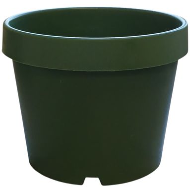 VASO ITALIA D.27,7XH22,4CM VERDE SCURO