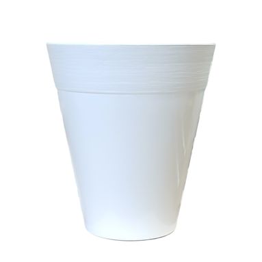 VASO DANTE D.13XH15,5CM BIANCO.