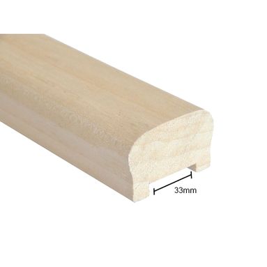 CORRIMANO AYOUS CM. 5.5X3.5X300 GREZZO