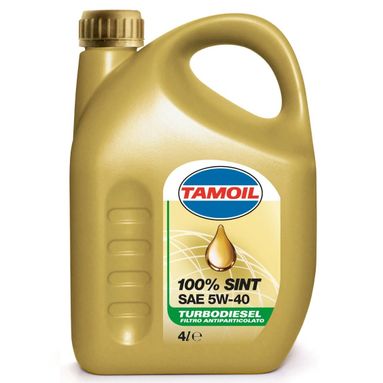 OLIO MOTORE TAMOIL 100% SINT 5W-40 4L TD